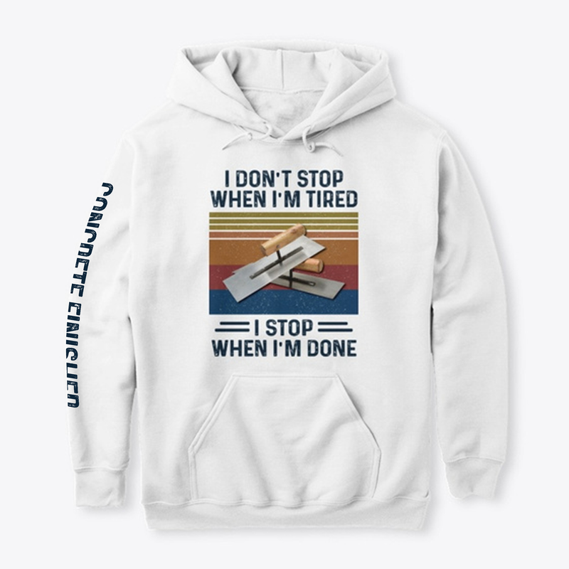 Proud Concrete Finisher Hoodie