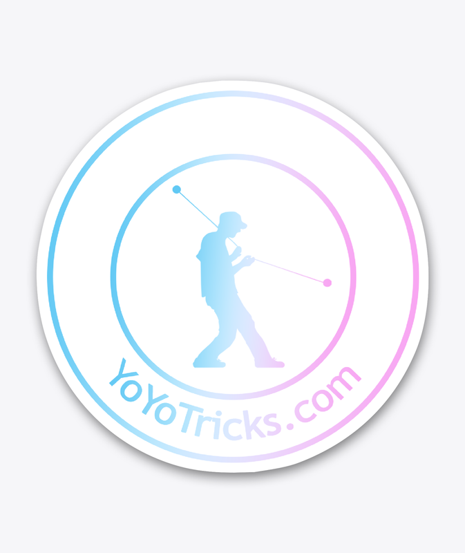 YoYoTricks.com Circle Sticker