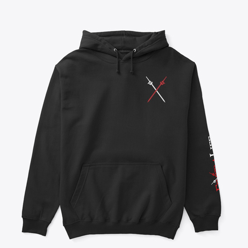 Sleeve print Hoodie