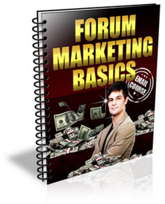 Forum Marketing Basics ebook