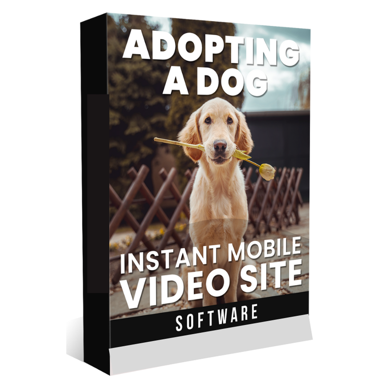 Mobile Video Software for Adopting A Dog