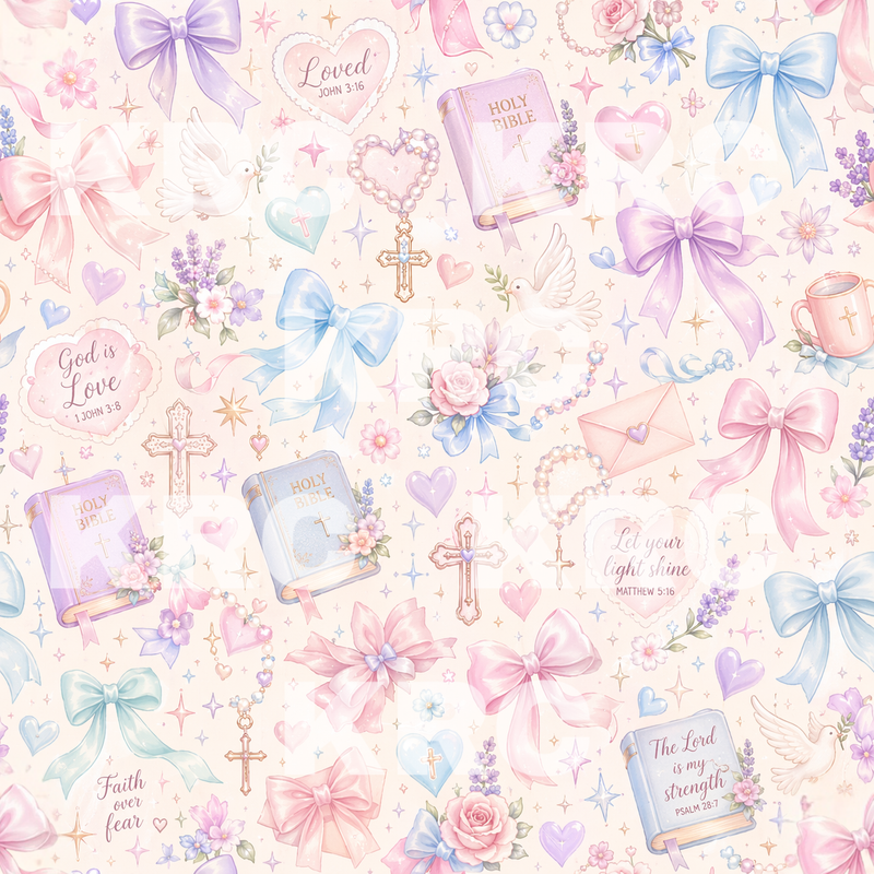 Bible Girly Seamless File