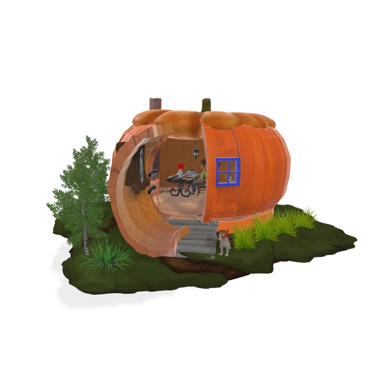 3DModel-Pumpkin-cl-top op-door