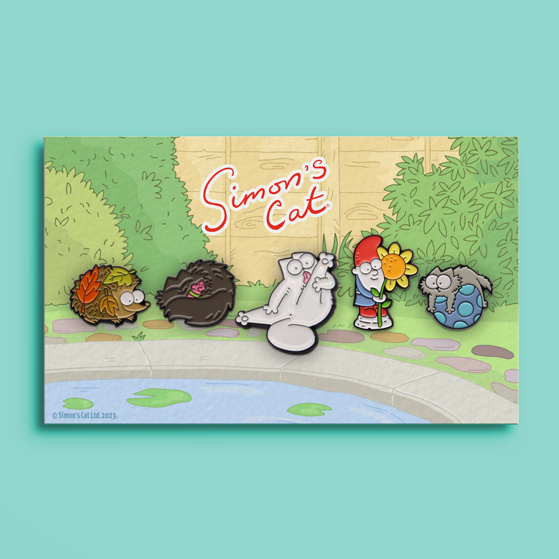 Simon's Cat Set of Pins