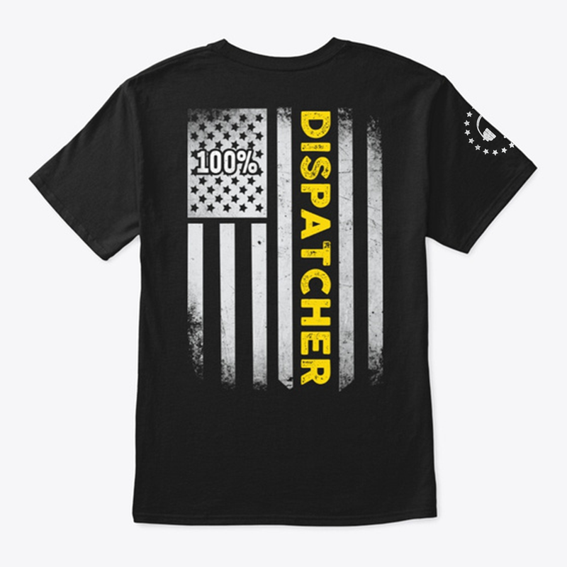 American Flag Dispatcher Shirt