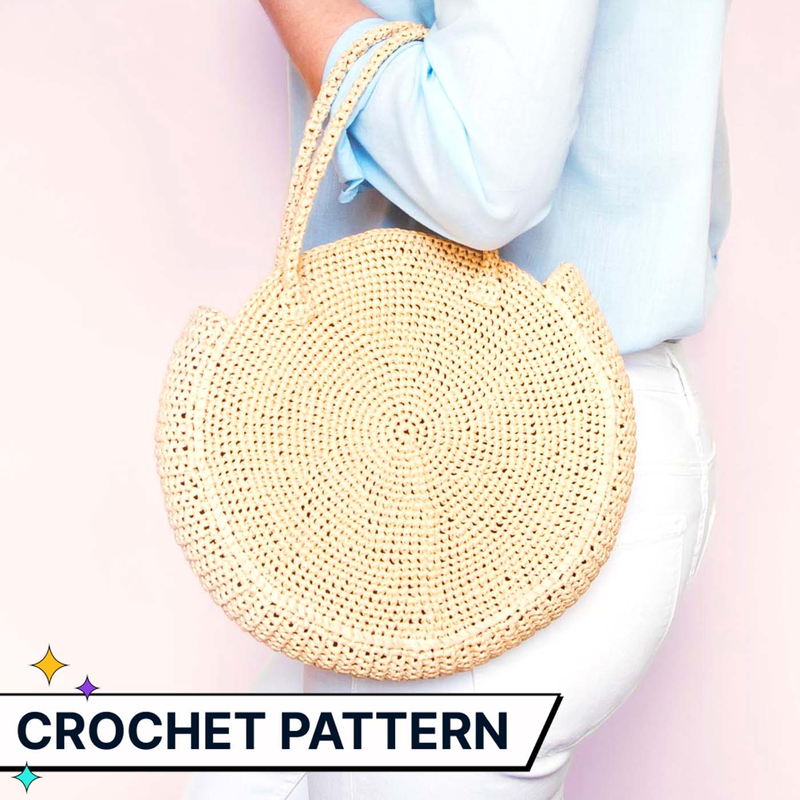 Round Bag crochet pattern