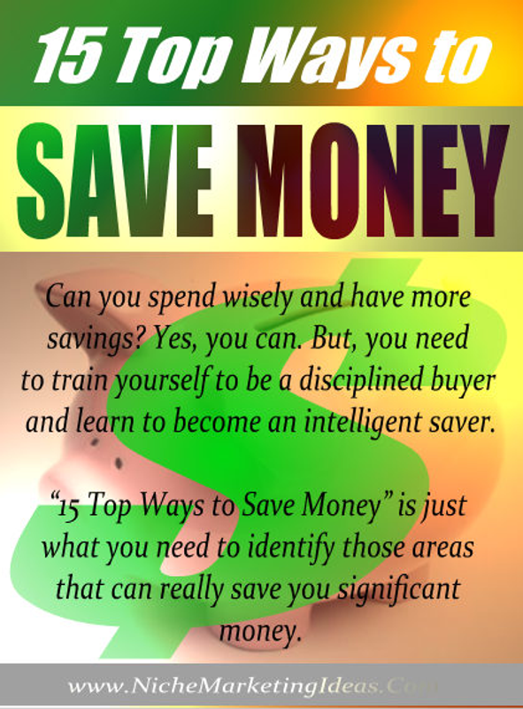 How to save money