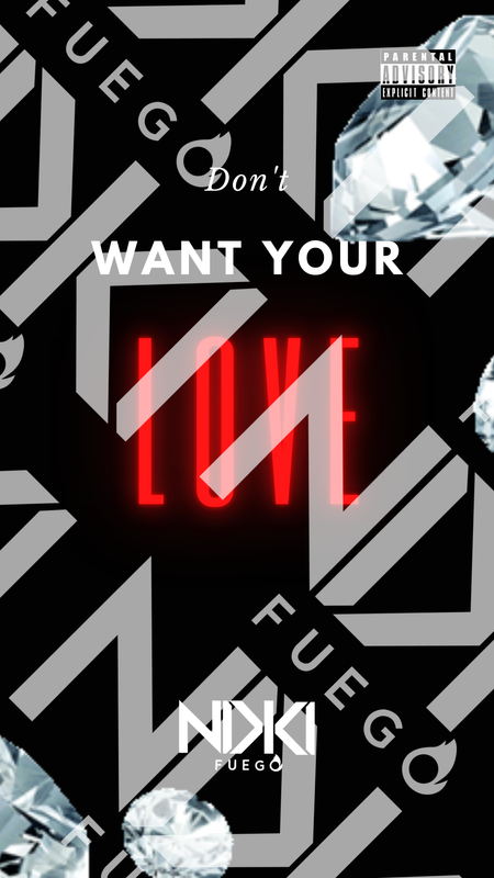 Don't Want Your Love Digital Wallpaper