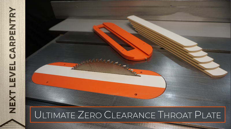 Ulitmate Zero Clearance Tablesaw Insert