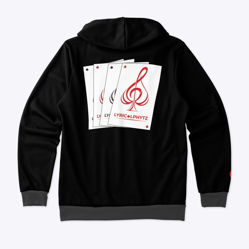 Black Spade Cards Hoodie
