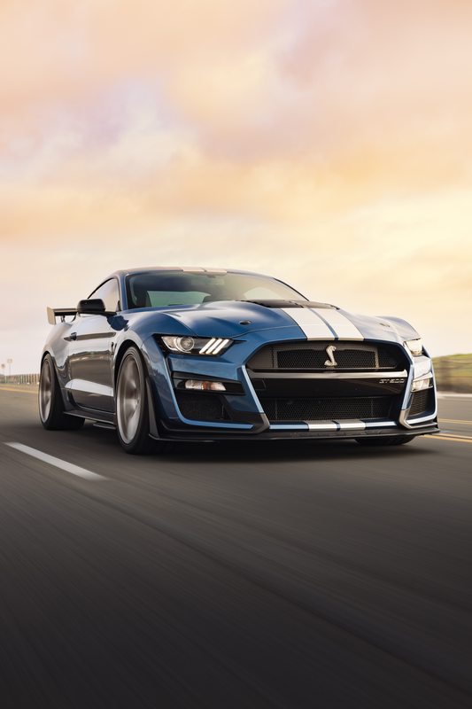 Shelby GT500 Sunset Roller Wallpaper