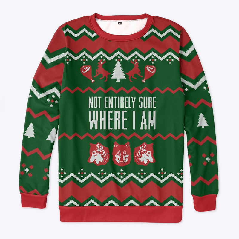 WHERE AM I - Holiday Sweater