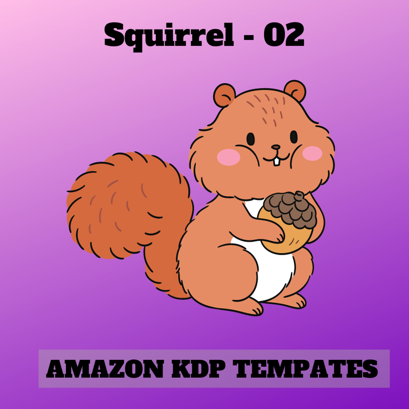 Squirrel Drawing Book