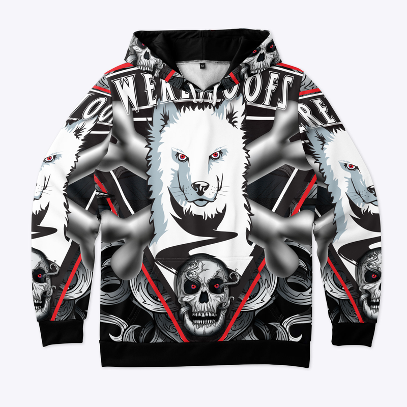 WereWOOFS All Over Print Hoodie