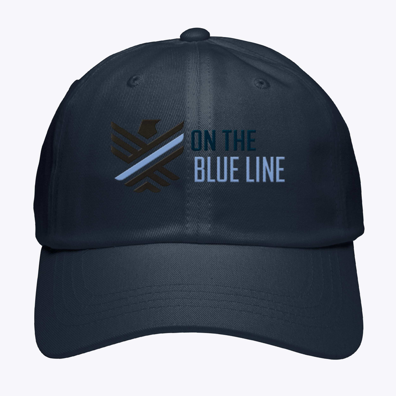 The On The Blue Line Trucker Hat