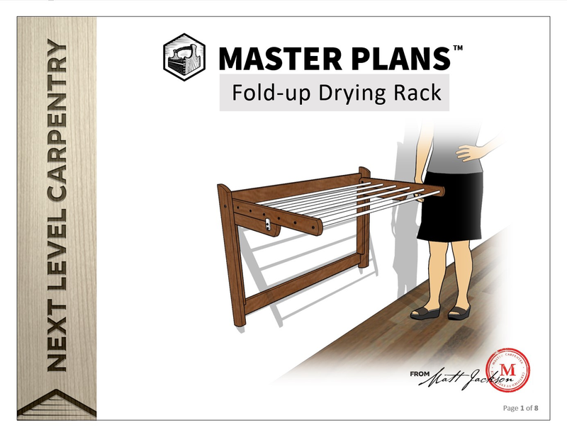 Wall Mounted Drying Rack