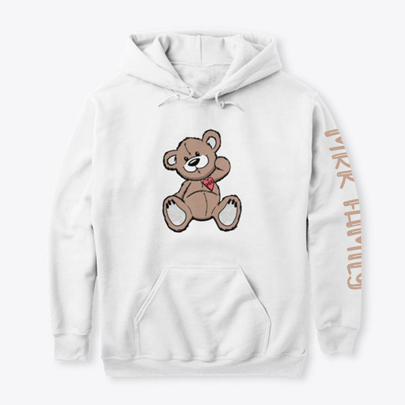White Teddy Hoodie