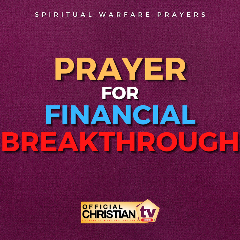 Prayer For Financial Breakthrough