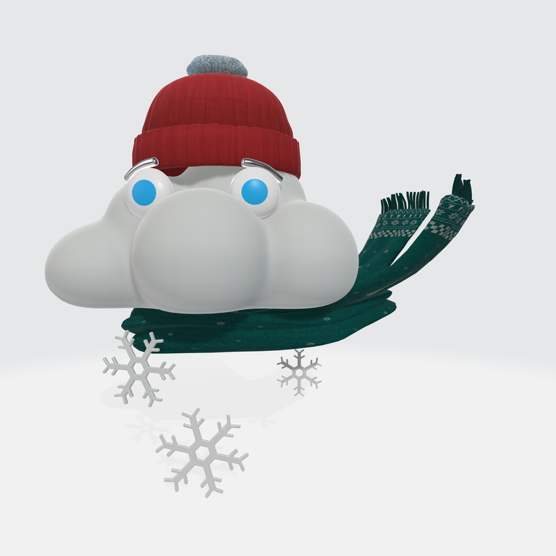 3DModel- Cloud Snow
