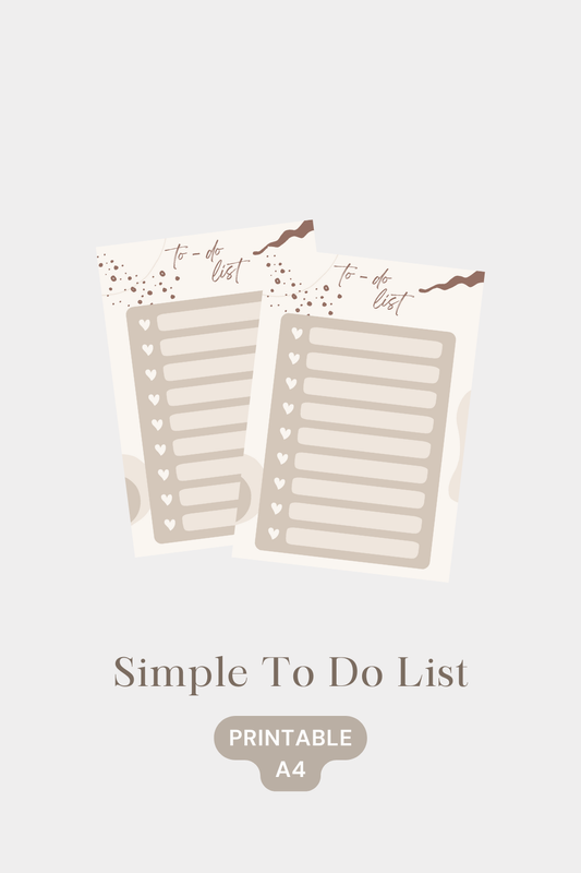To Do List