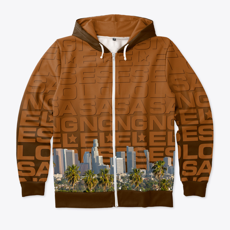 LA Urban Skyline Brown Series