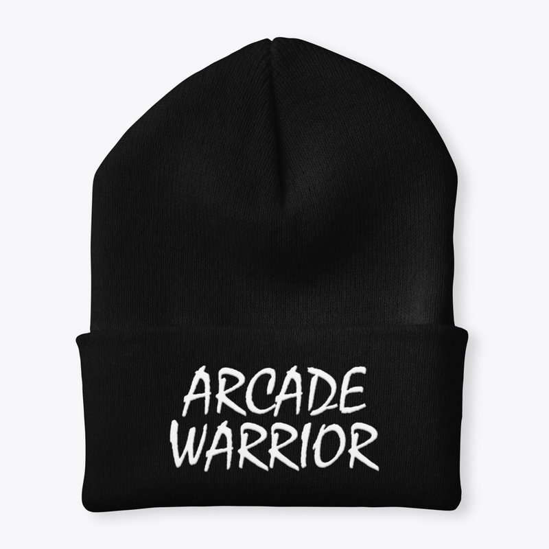 Arcade Warrior Black Beanie