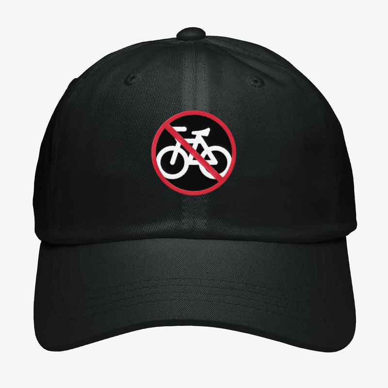 No Bikes Allowed (Embroidered)
