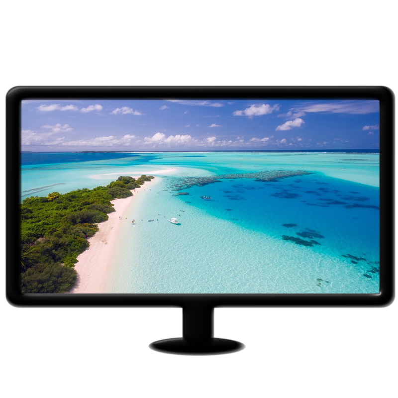 Down on beach view live wallpaper mp4