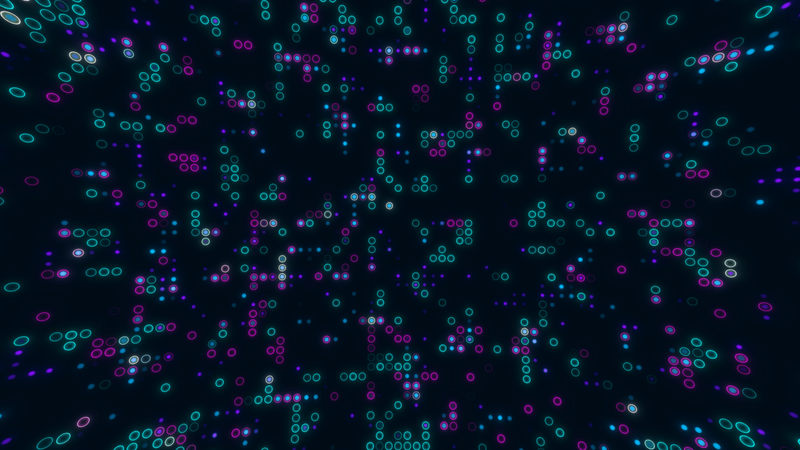 Digital Circuit Animated Background