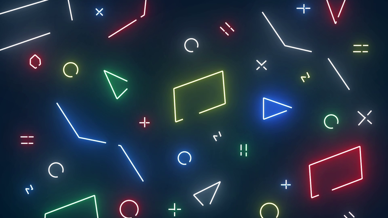Gaming Signs Animated Background