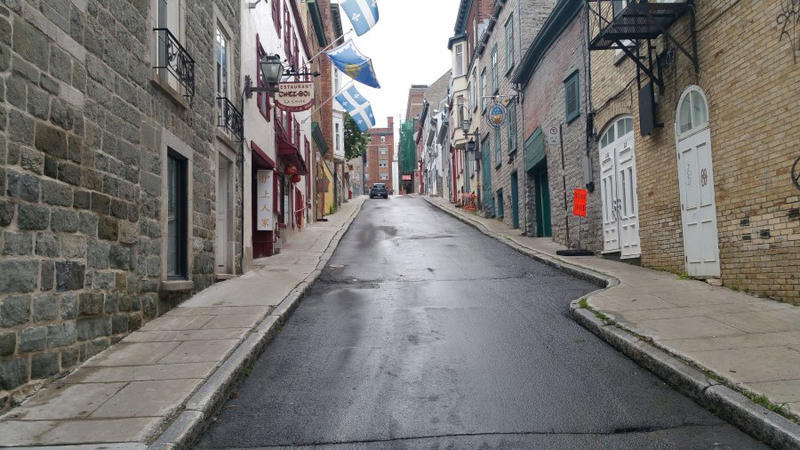 Street of Quebec city