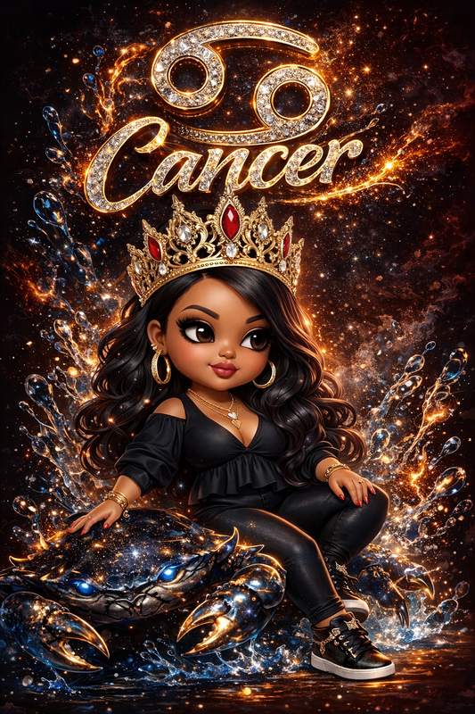 Royale-ity -Cancer Zodiac- Digital Art