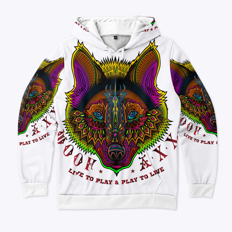 WooFAXX Tribal All-Over Print Hoodie