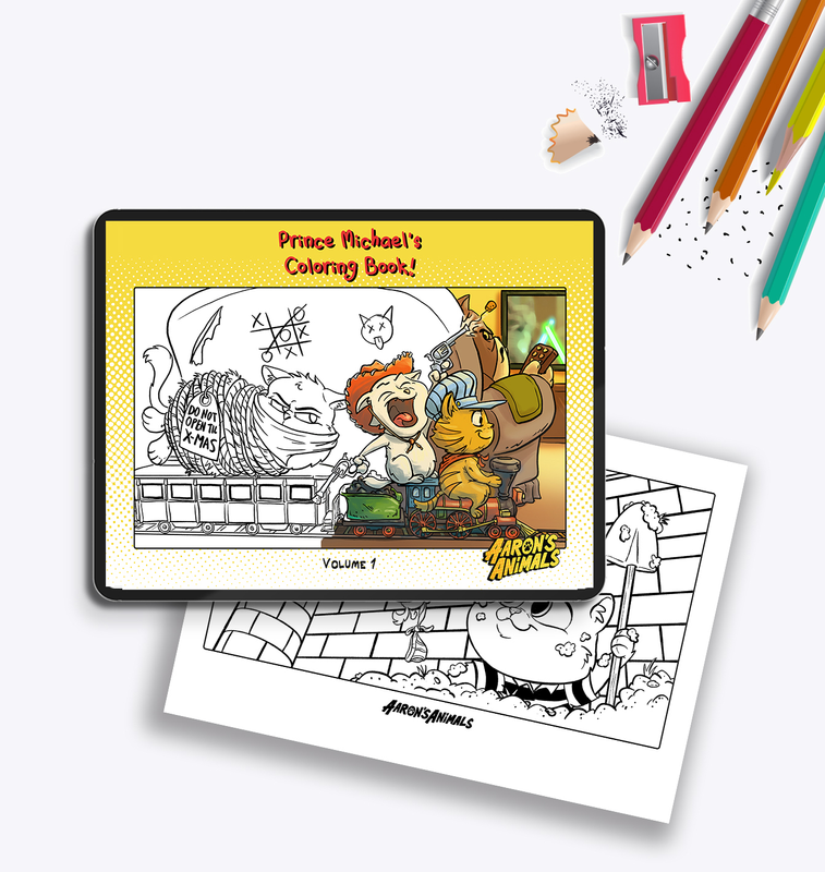 Prince Michael's Coloring E-Book Vol.1