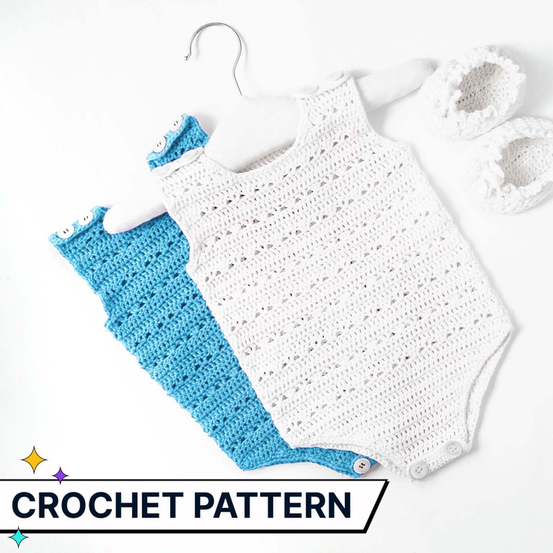Baby Romper crochet pattern