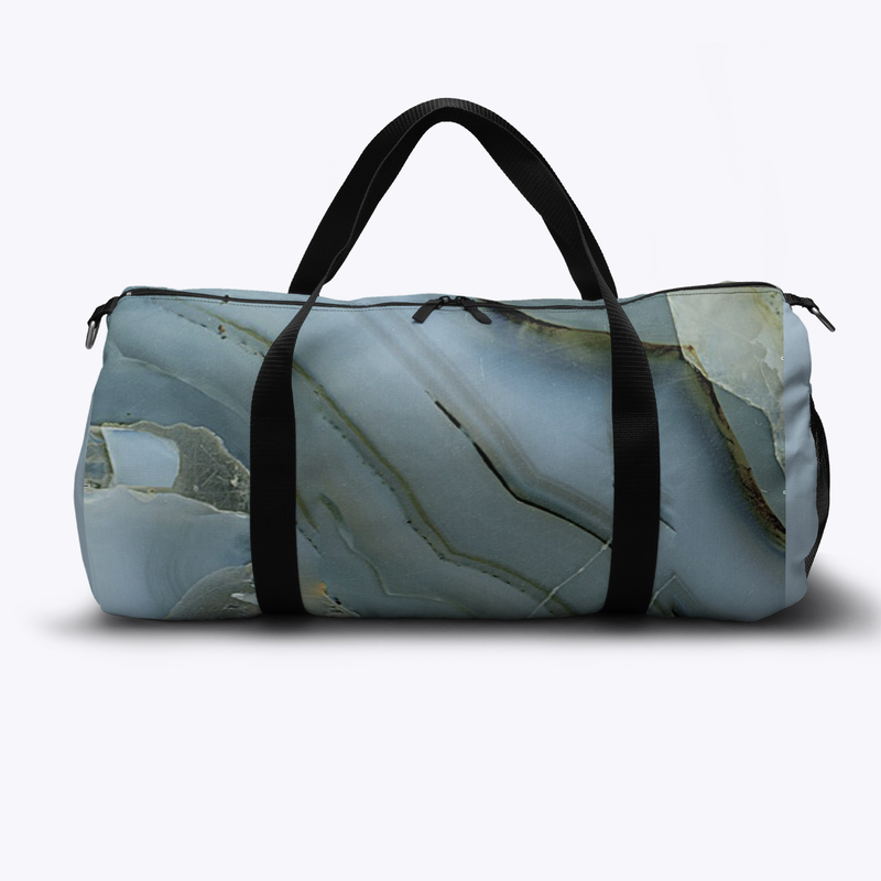 Marbled Blue and Gold Athletic Wear