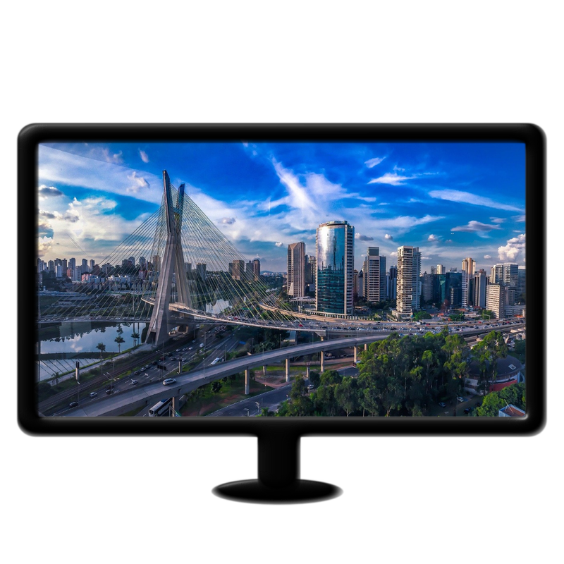 City with bridge live wallpaper mp4 16;9