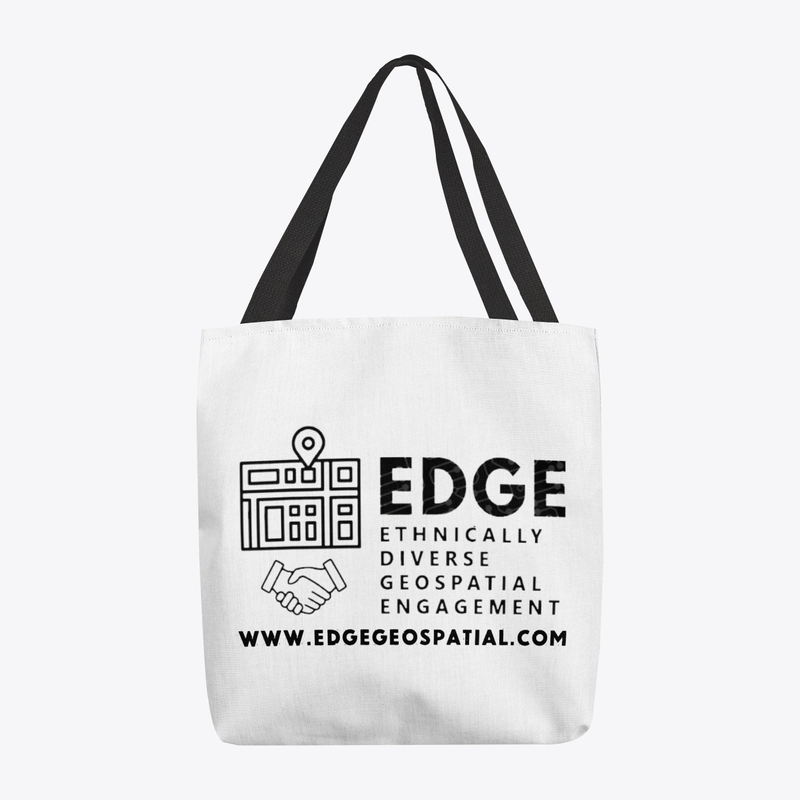 EDGE White Tote Bag