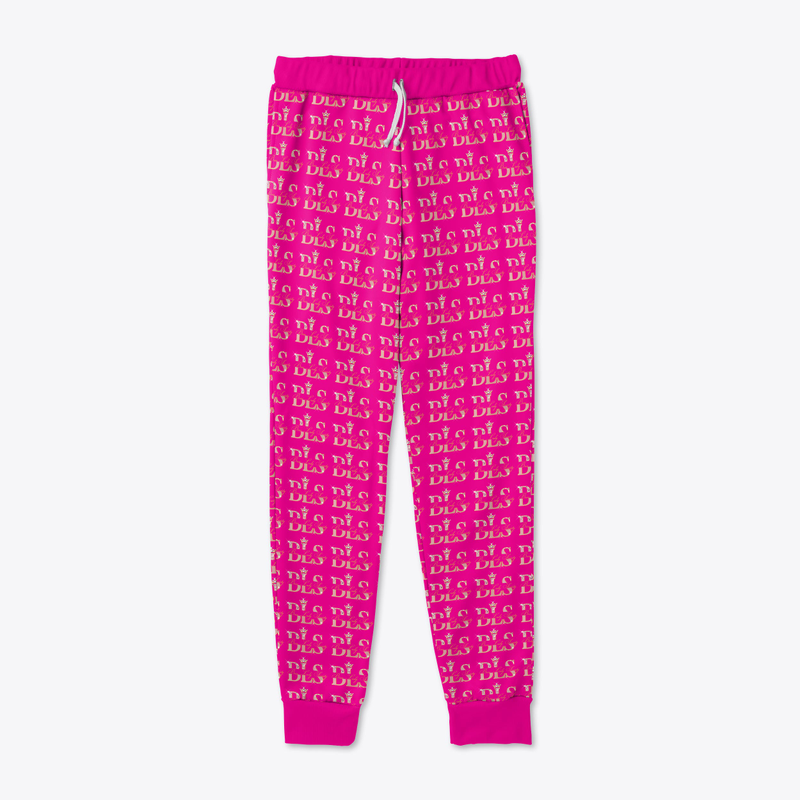 Iconic Motif Joggers Magenta