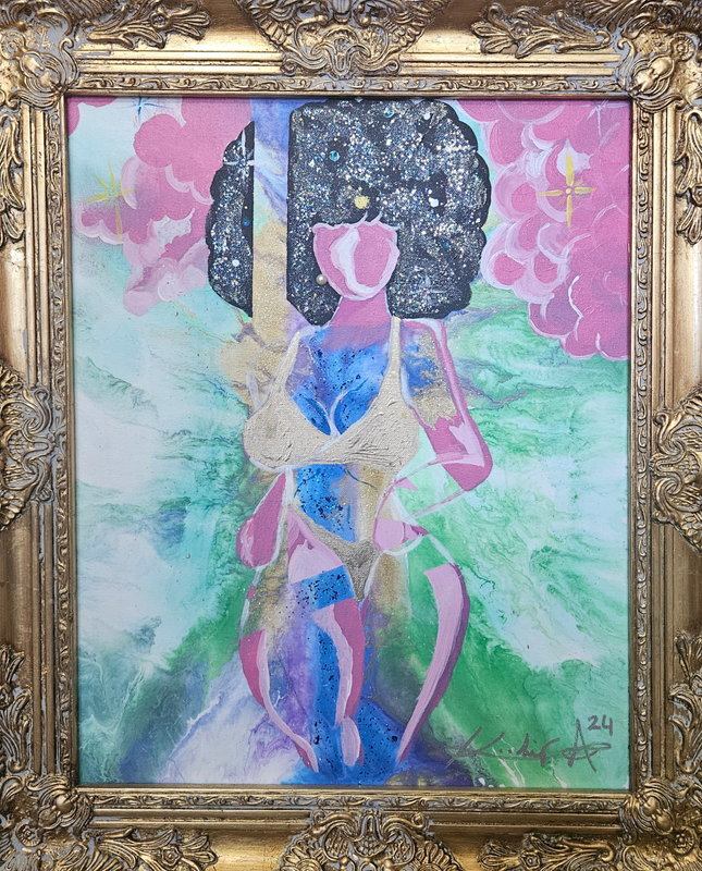 She Walks Between Worlds