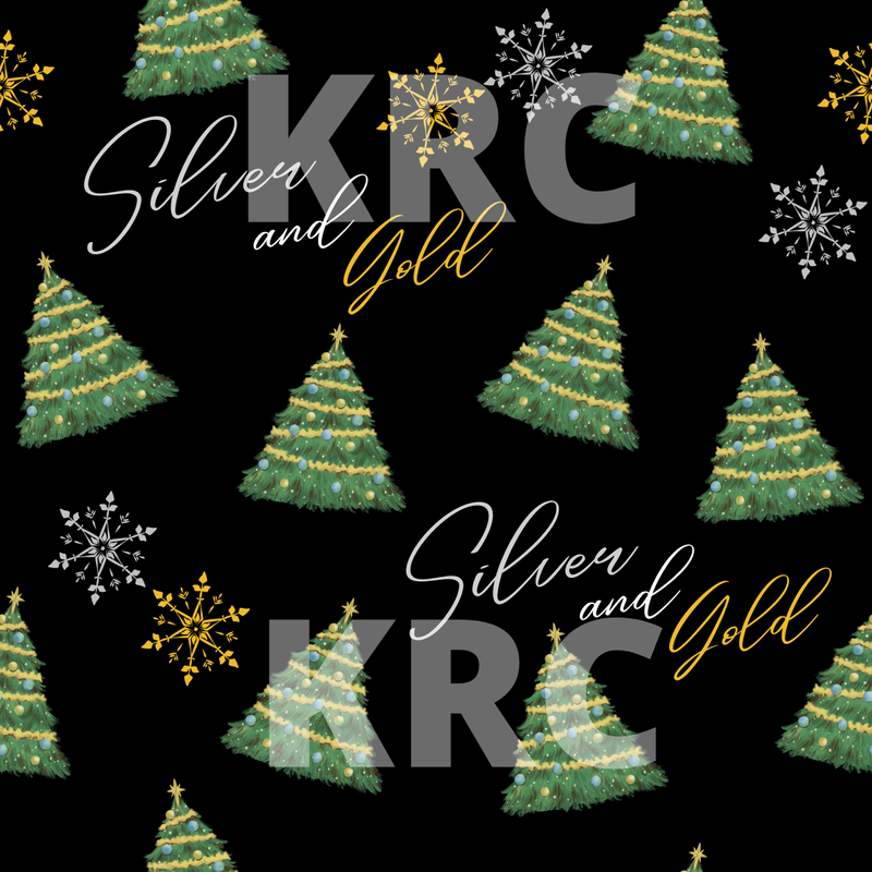 Silver and Gold Seamless