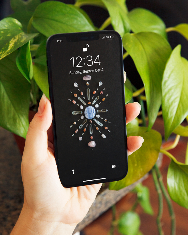 Blue Lace Agate Mobile