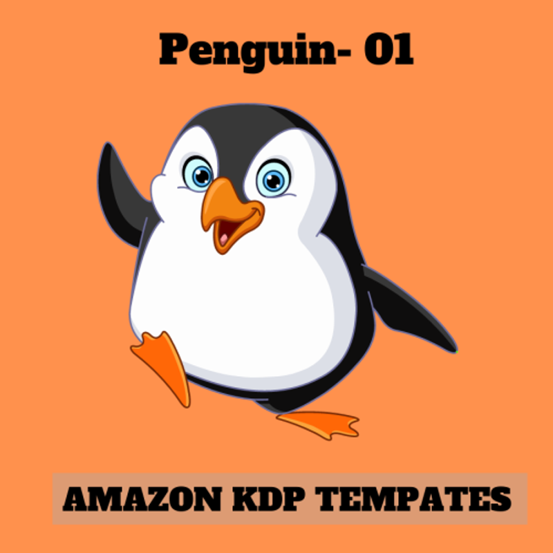 Penguin Coloring Drawing Book
