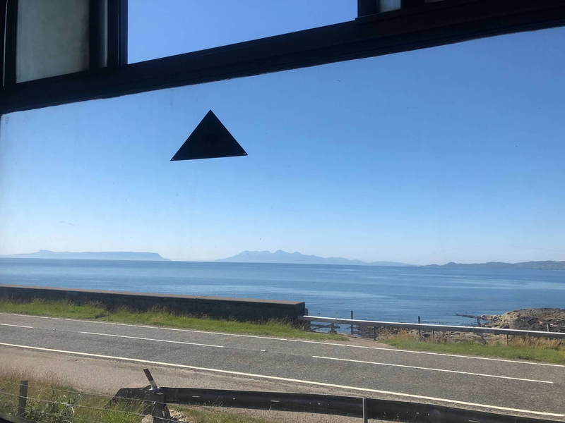 Zoom Background Scottish Water View