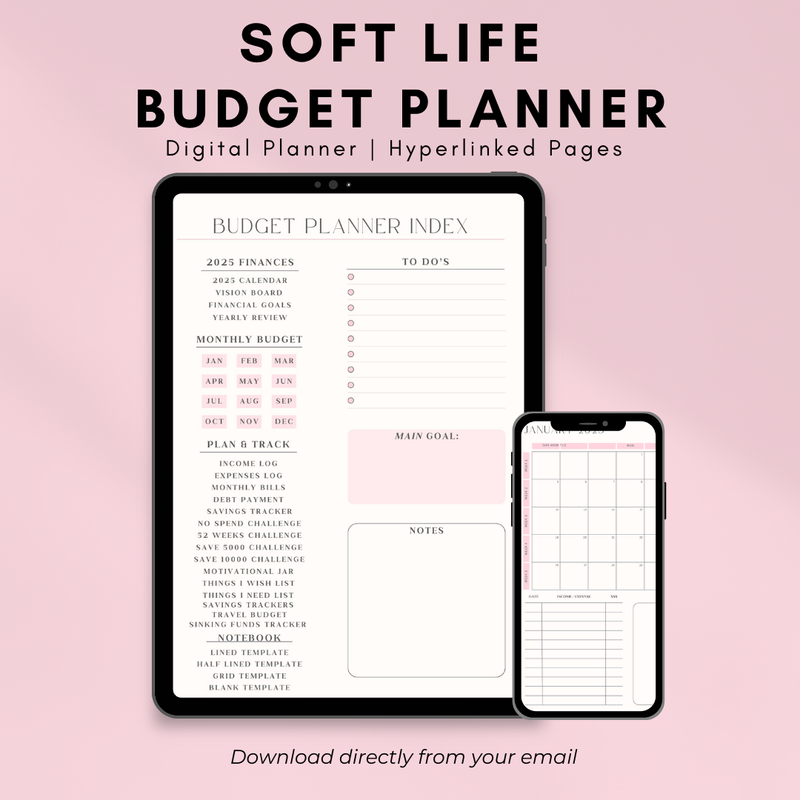 Soft Life Digital Planner