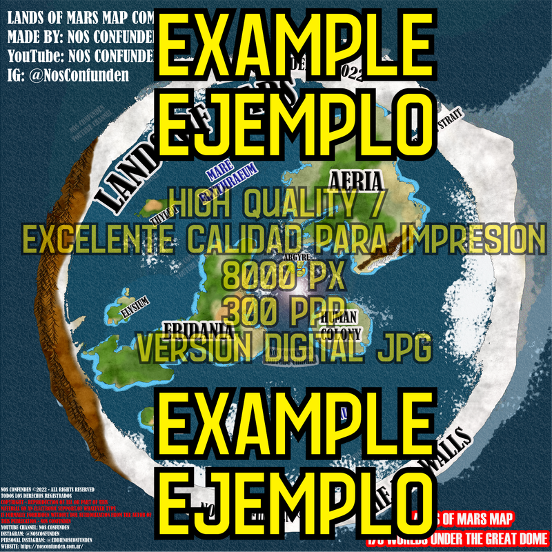 Lands of Mars / Tierras de Marte Digital