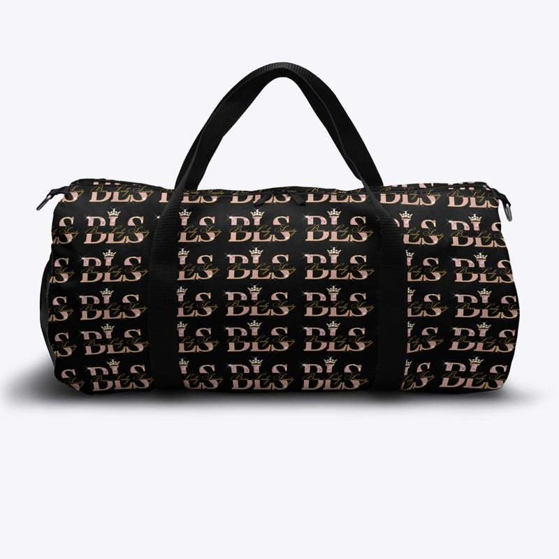 Iconic Motif Duffle Bag Black