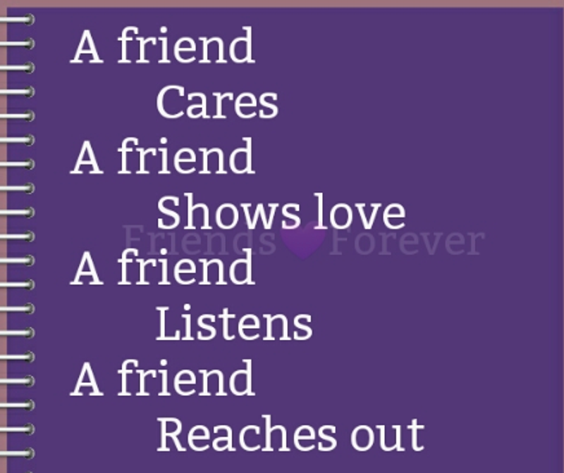 What a true friendship should be