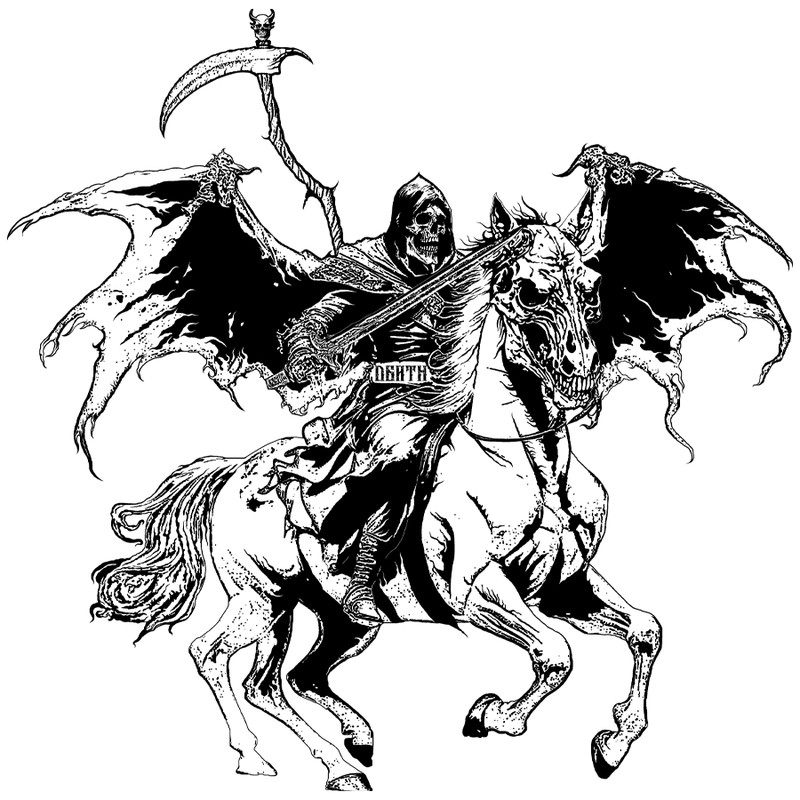Pale Rider Coloring Page