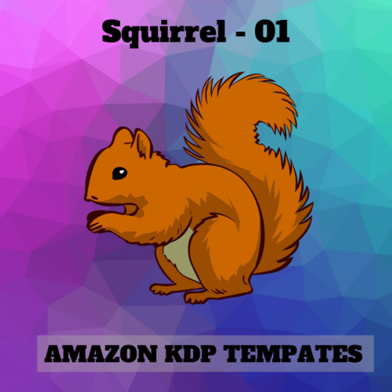 Squirrel 01 coloring book